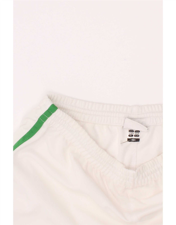 Shorts esportivos Umbro Meninos 13-14 Anos Branco