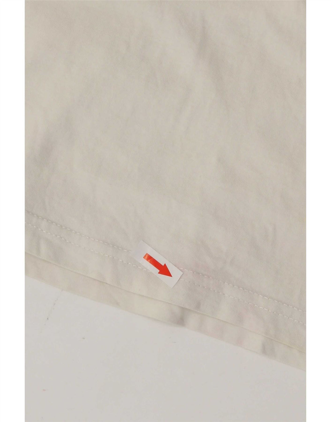Camiseta gráfica masculina Kappa Top médio algodão branco