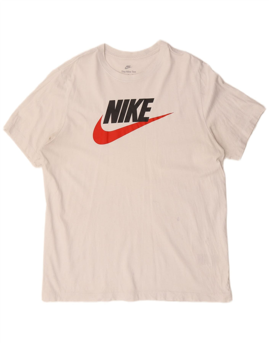 Camiseta Nike masculina gráfica Top XL algodão branco