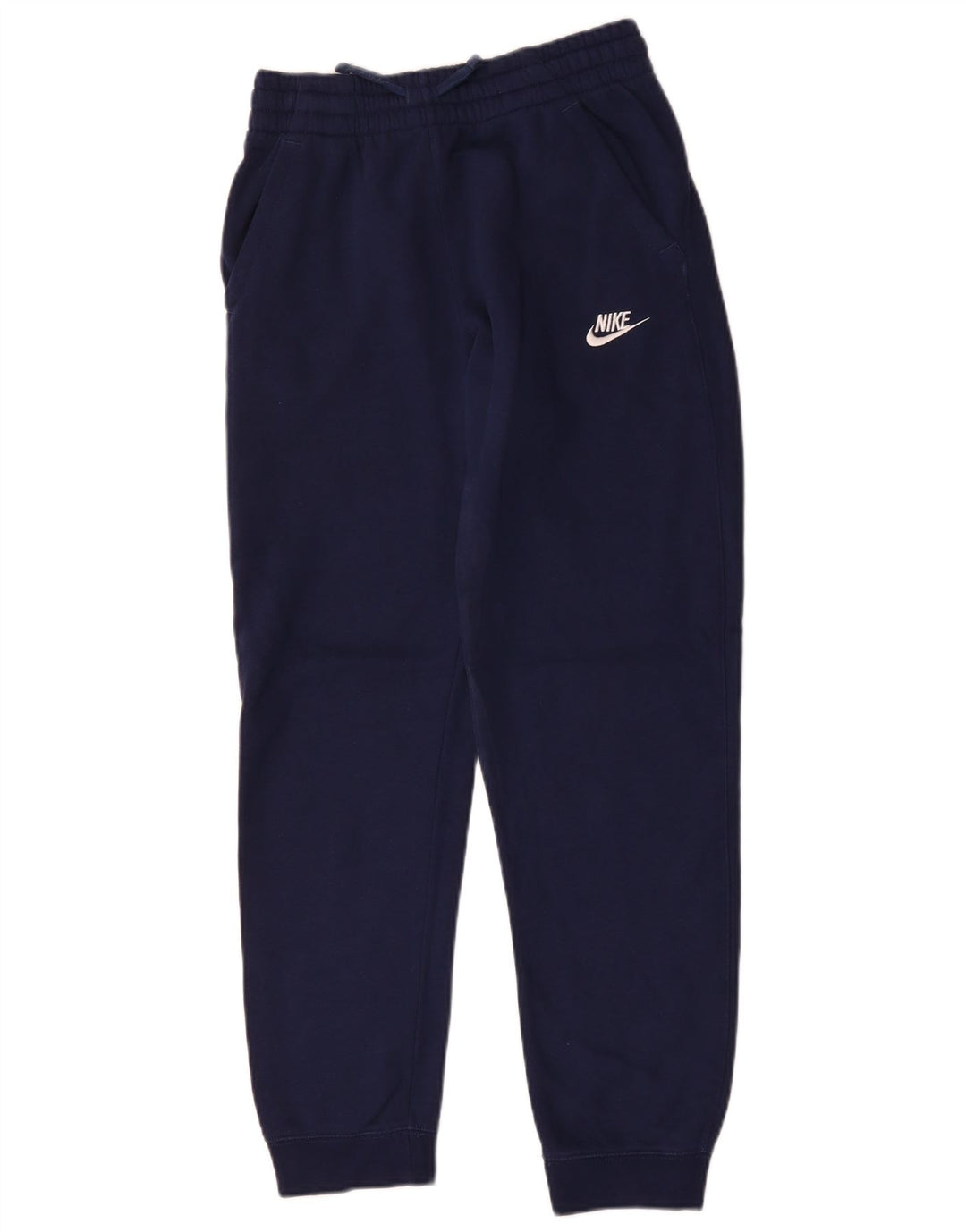 NIKE Meninos Calças de treino Joggers 13-14 anos XL Azul marinho algodão