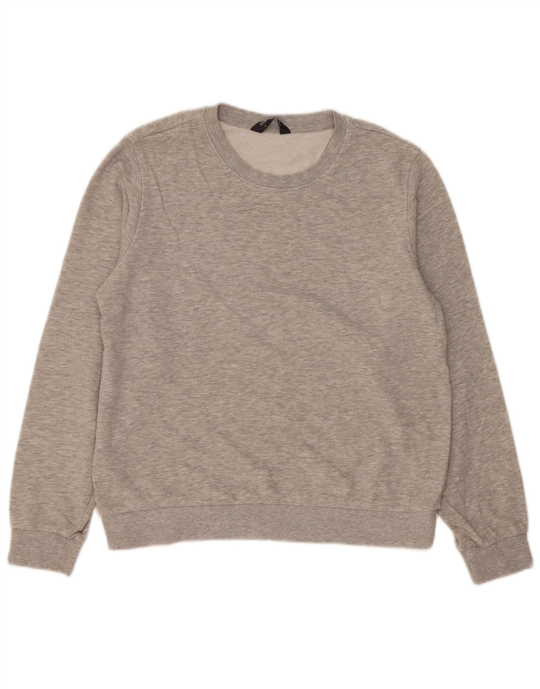 Suéter feminino Marks & Spencer Reino Unido 12 algodão cinza médio