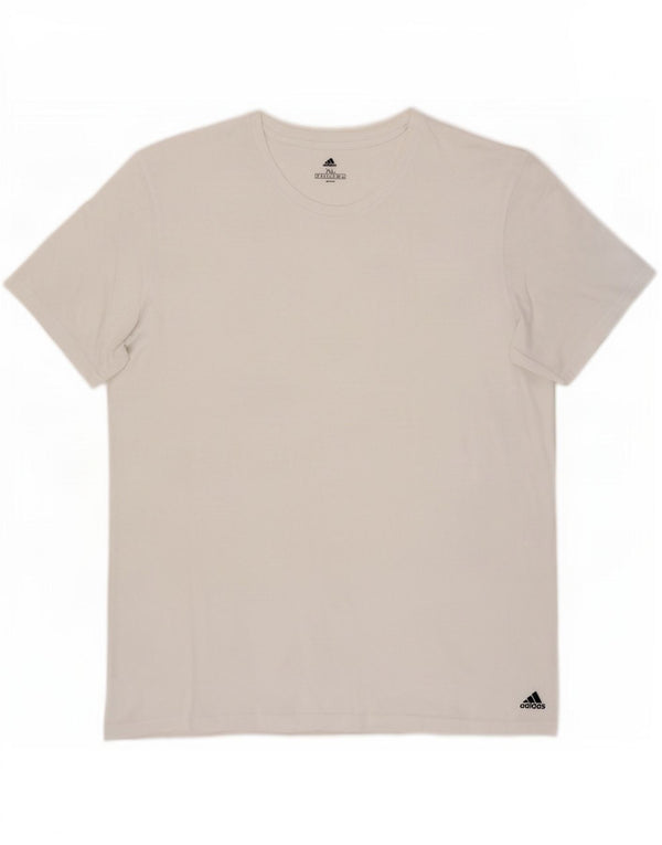 Camiseta masculina Adidas Top XL algodão branco