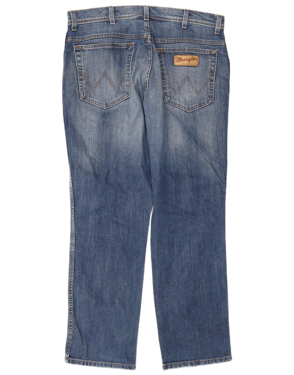 Jeans Wrangler Masculino Reto W32 L30 Azul