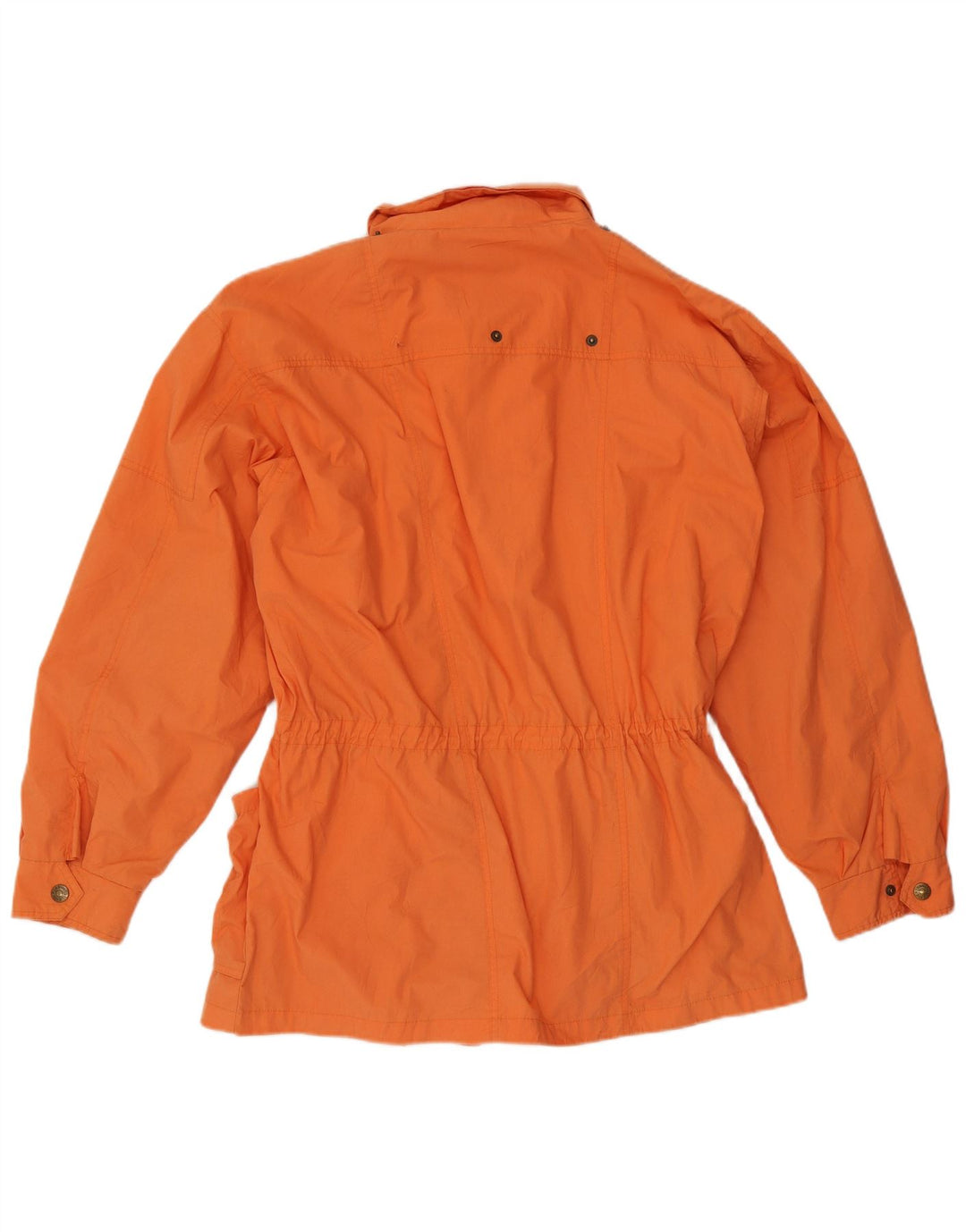Jaqueta utilitária masculina de grandes dimensões St John's Bay UK 44 2XL poliéster laranja