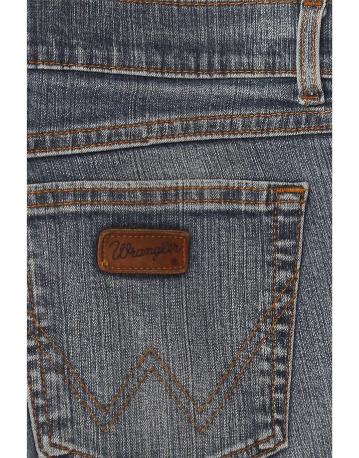 Jeans retos femininos Wrangler W32 L30 azul