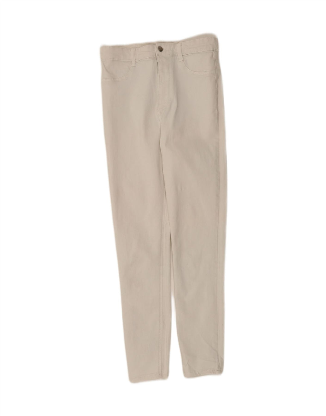 Zara Jeans Jegging Feminino EU 38 Pequeno W28 L28 Branco
