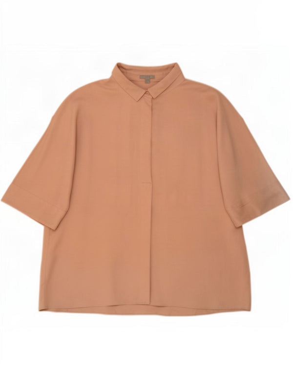 Blusa feminina Cos Oversized Top EU 44 XL Bege Lyocell