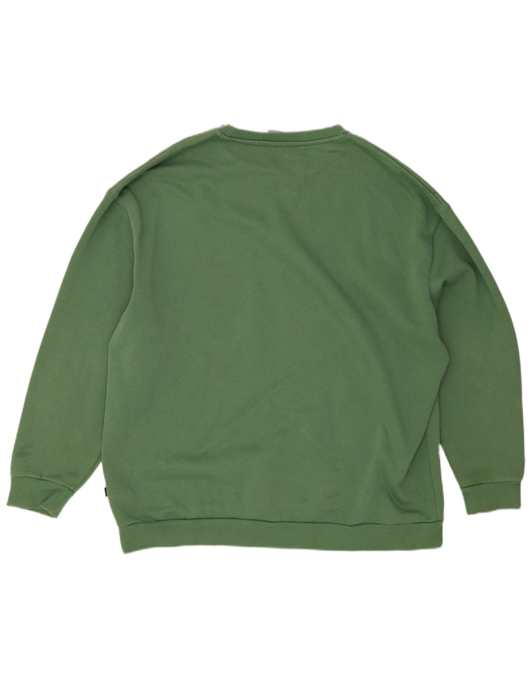 PUMA moletom gráfico masculino jumper 2XL algodão verde