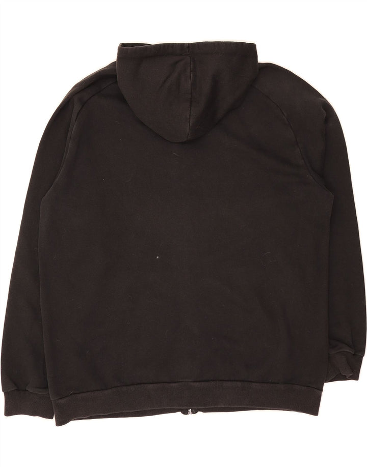 PUMA Mens Zip Hoodie Sweater XL Black Cotton Vintage Puma and Second-Hand Puma from Messina Hembry 