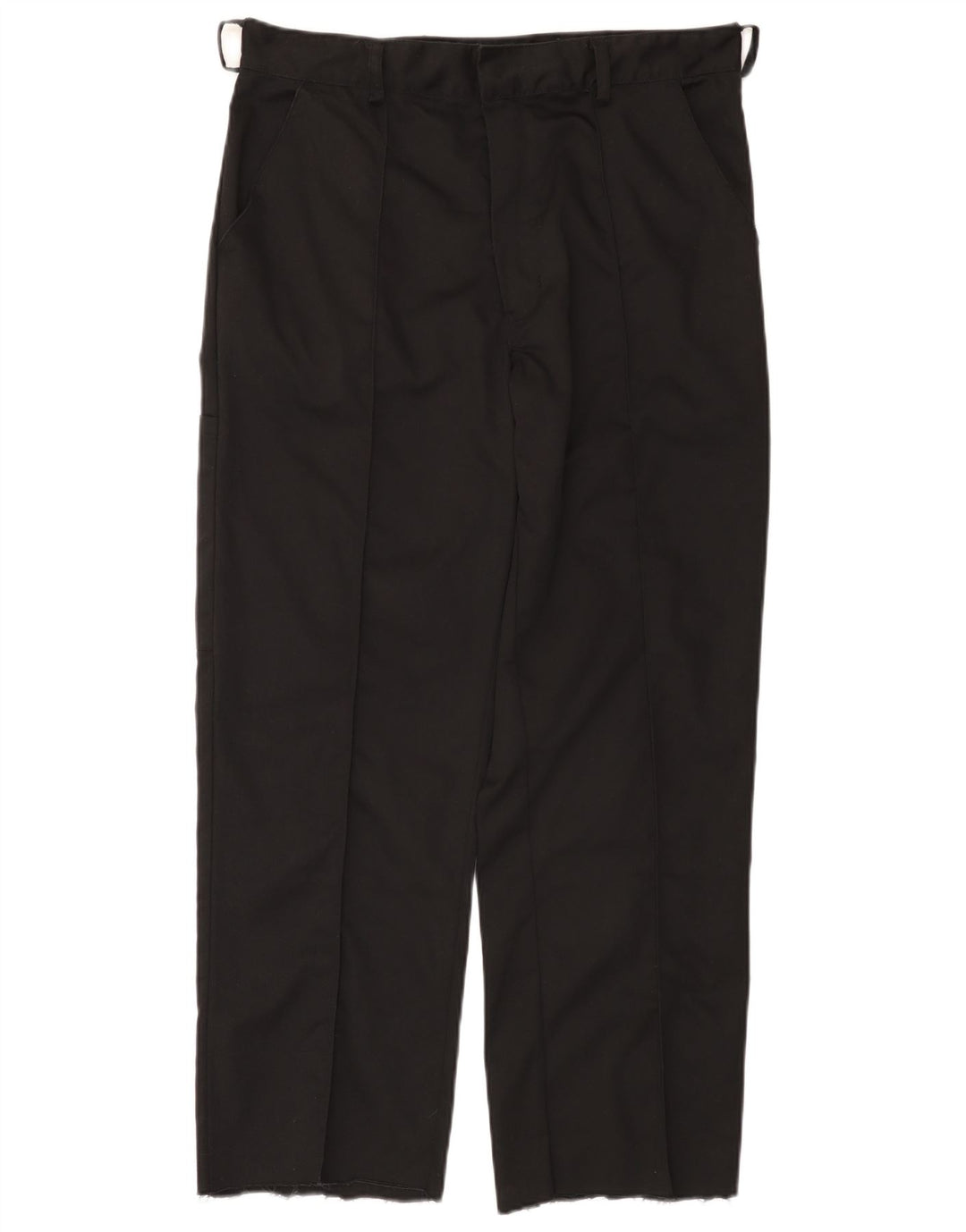 Calças Chino retas masculinas Dickies W36 L29 poliéster preto