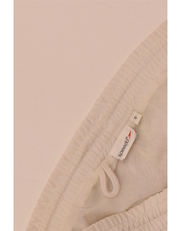 Shorts de natação masculino Speedo gráfico pequeno branco floral