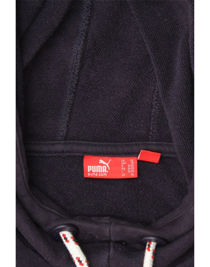 PUMA Mens Graphic Hoodie Jumper XL Roxo