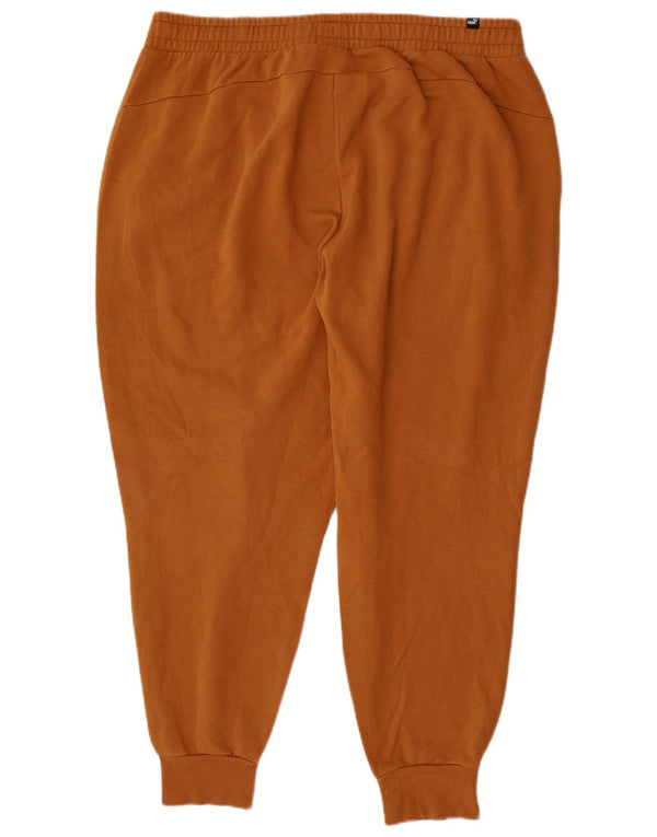 Calça de treino masculina Puma Joggers 2XL marrom