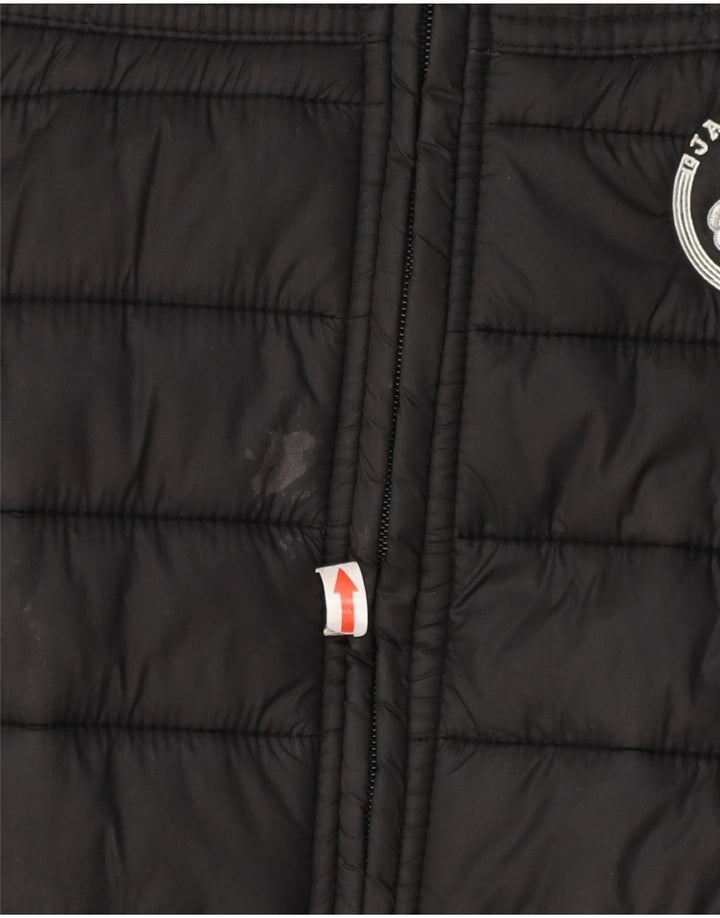 Jaqueta acolchoada masculina Urban Classics UK 36 poliéster preto pequeno