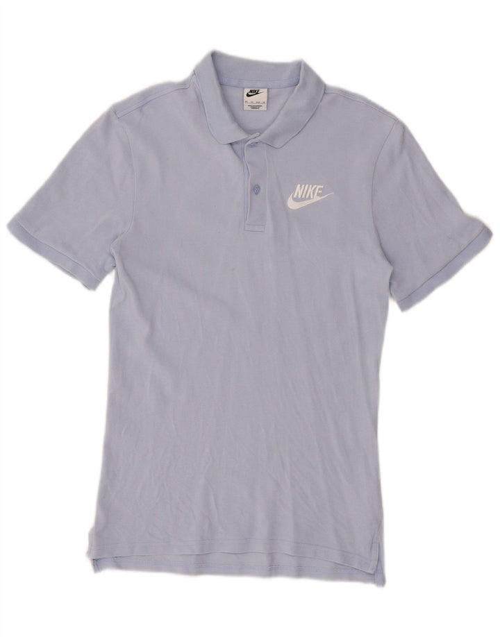 Camisa polo masculina NIKE XS azul algodão