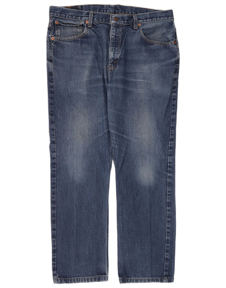 Levi's Masculino 581 Straight Jeans W38 L30 Azul Algodão