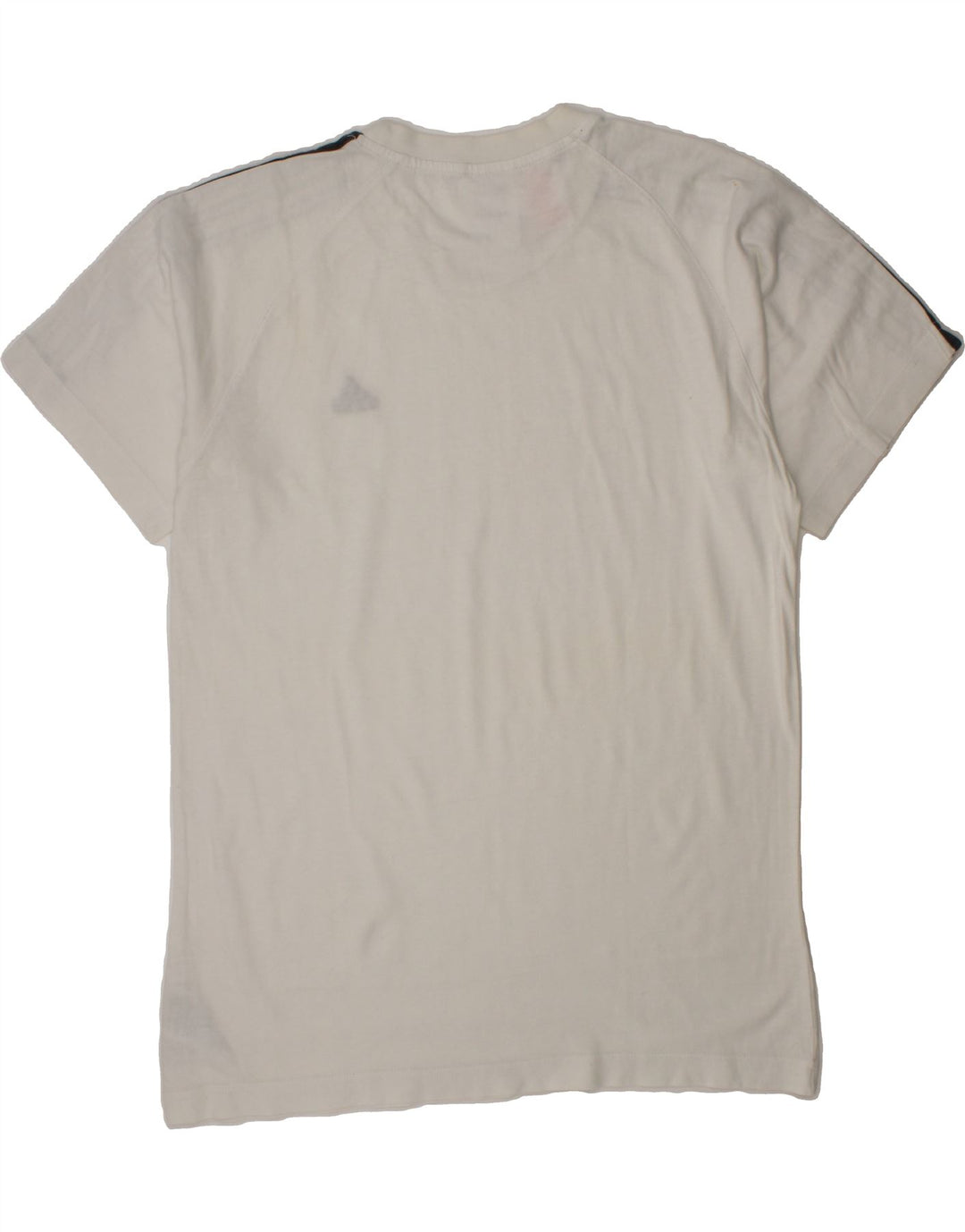 ADIDAS Boys T-Shirt Top 15-16 Years White Cotton Vintage Adidas and Second-Hand Adidas from Messina Hembry 