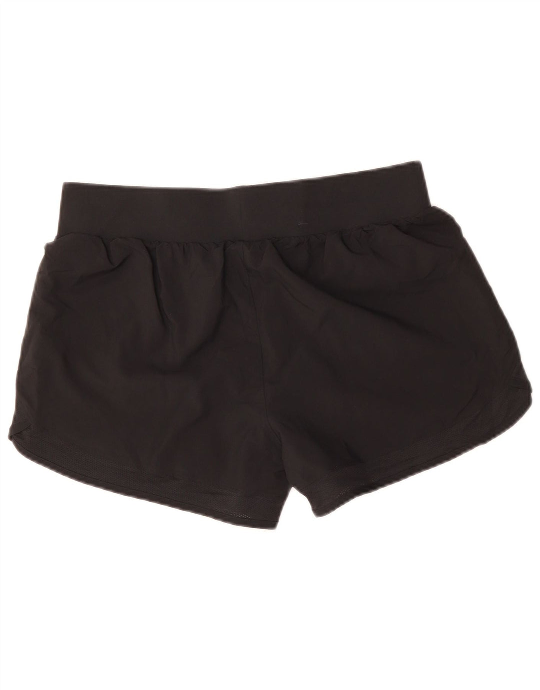 Under Armour Womens Graphic Sport Shorts UK 14 Grande Poliéster Preto