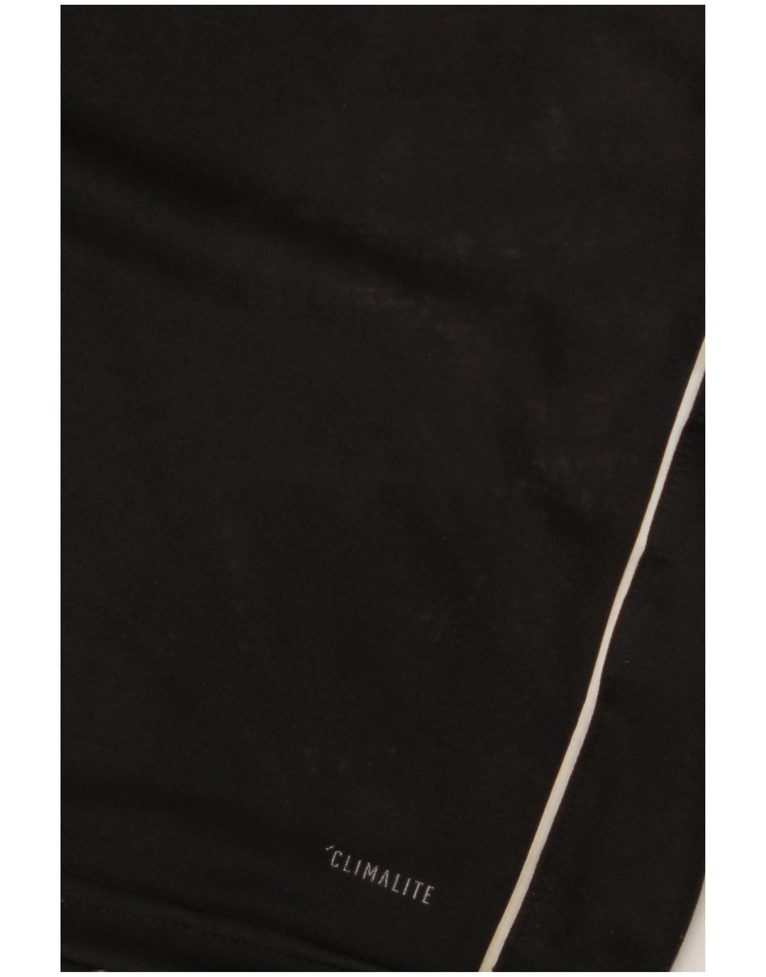 Adidas Mens Climalite Zip Neck Pullover Treino Top XL Preto Poliéster