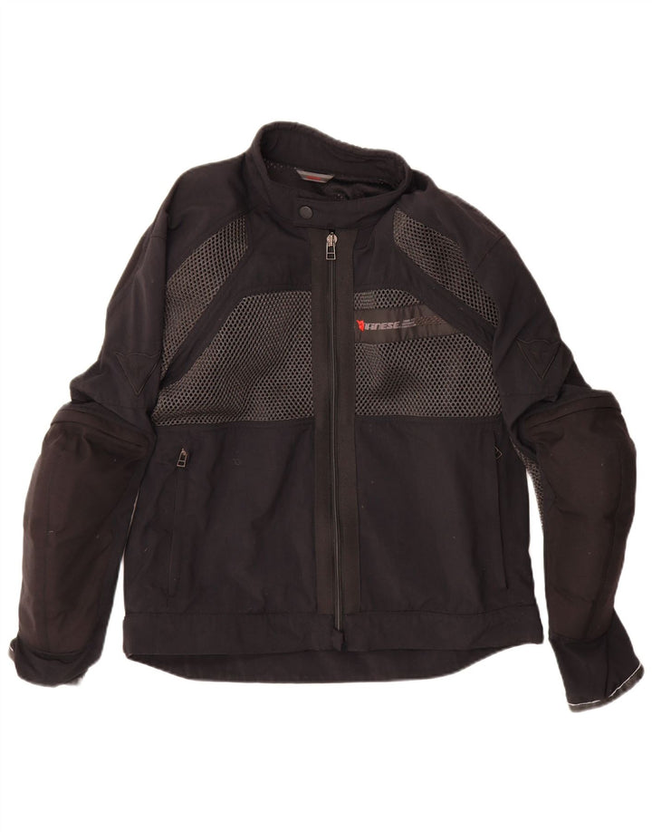 Jaqueta masculina Dainese Graphic Racer tamanho 54 grande preta
