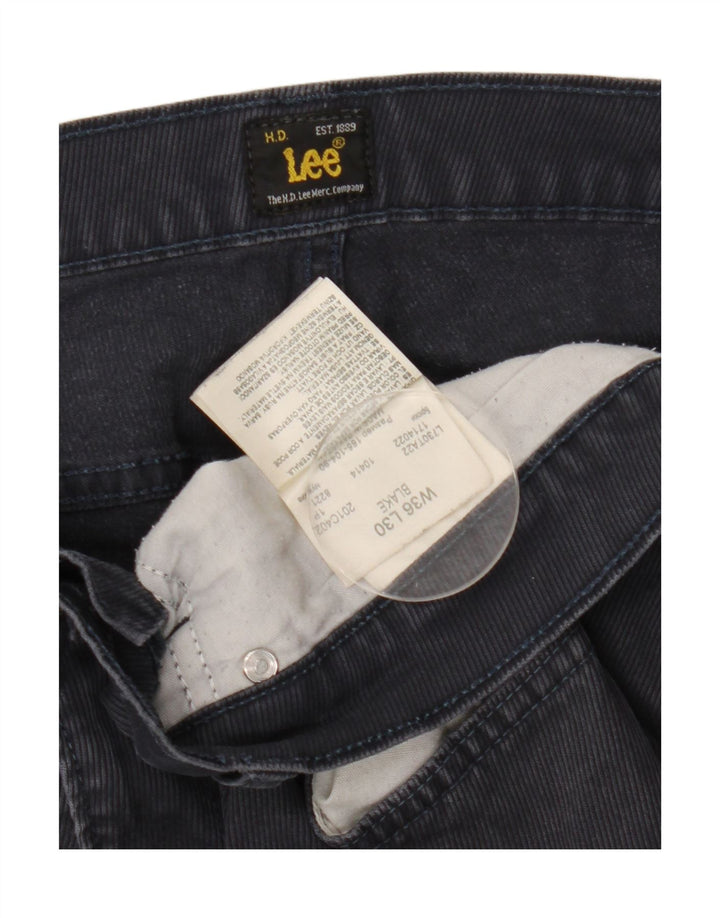 Lee Mens Blake Straight Jeans W36 L30 Azul Algodão