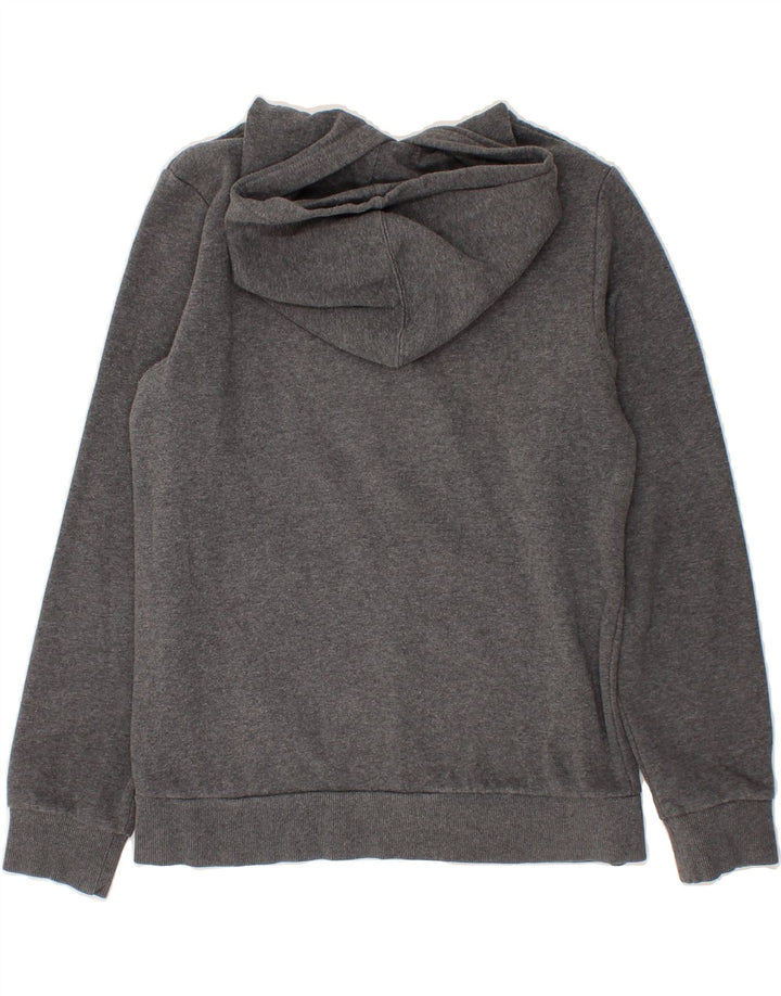 CONVERSE Boys Graphic Hoodie Jumper 13-14 Years XL Grey Cotton Vintage Converse and Second-Hand Converse from Messina Hembry 