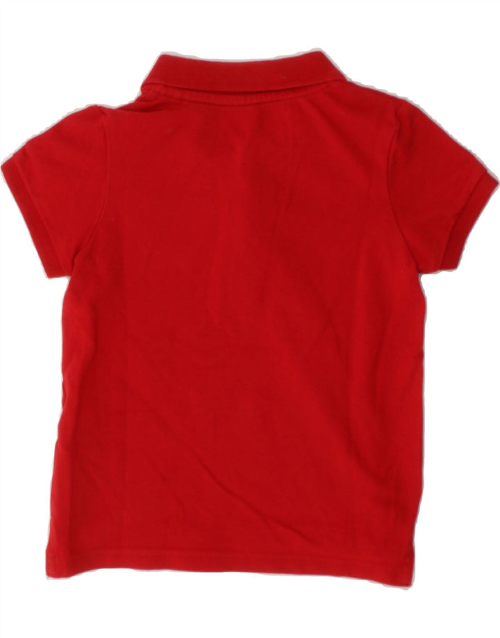 GUESS Boys Polo Shirt 3-4 Years Red Cotton Vintage Guess and Second-Hand Guess from Messina Hembry 