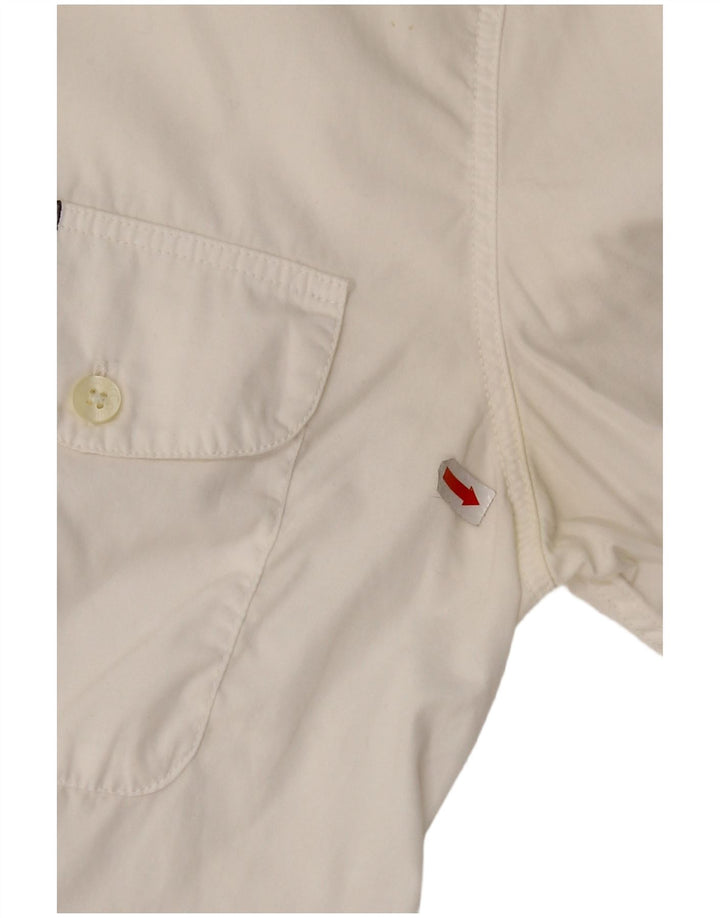 Camisa Calvin Klein Feminina Pequena Off White Algodão