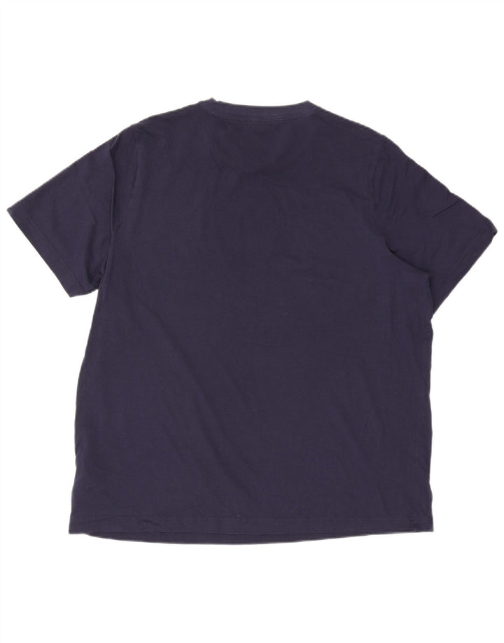 Camiseta masculina Puma Top XL azul marinho algodão