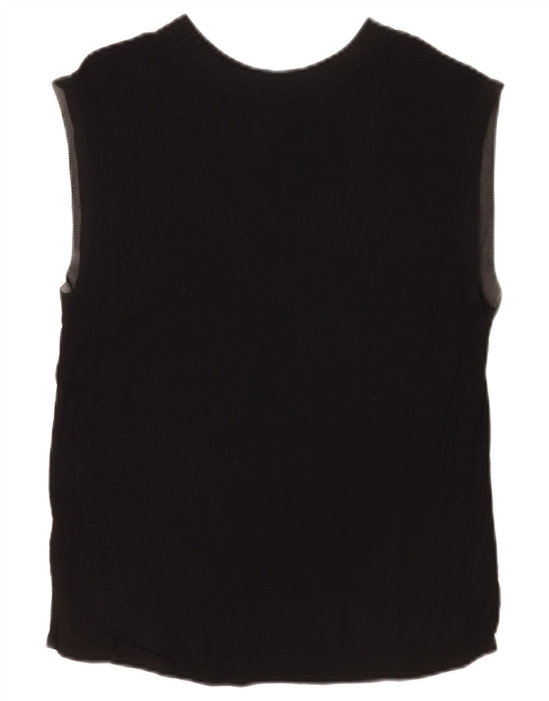 Colete feminino PEPE Jeans UK 10 pequeno viscose preta