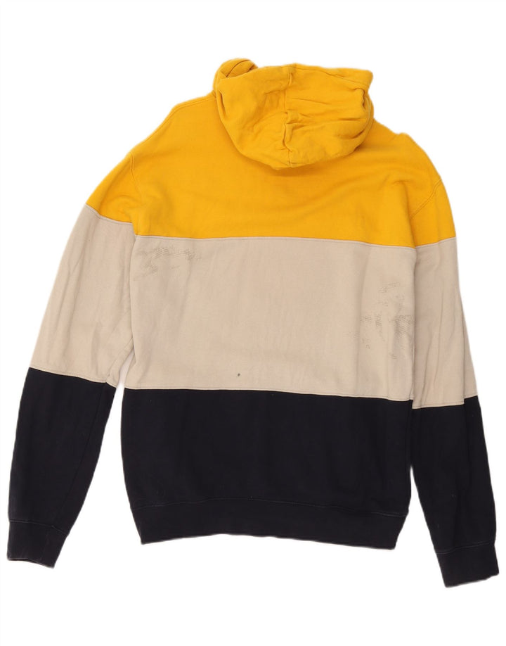 DC Mens Hoodie Jumper Grande Algodão Colorblock Multicolorido