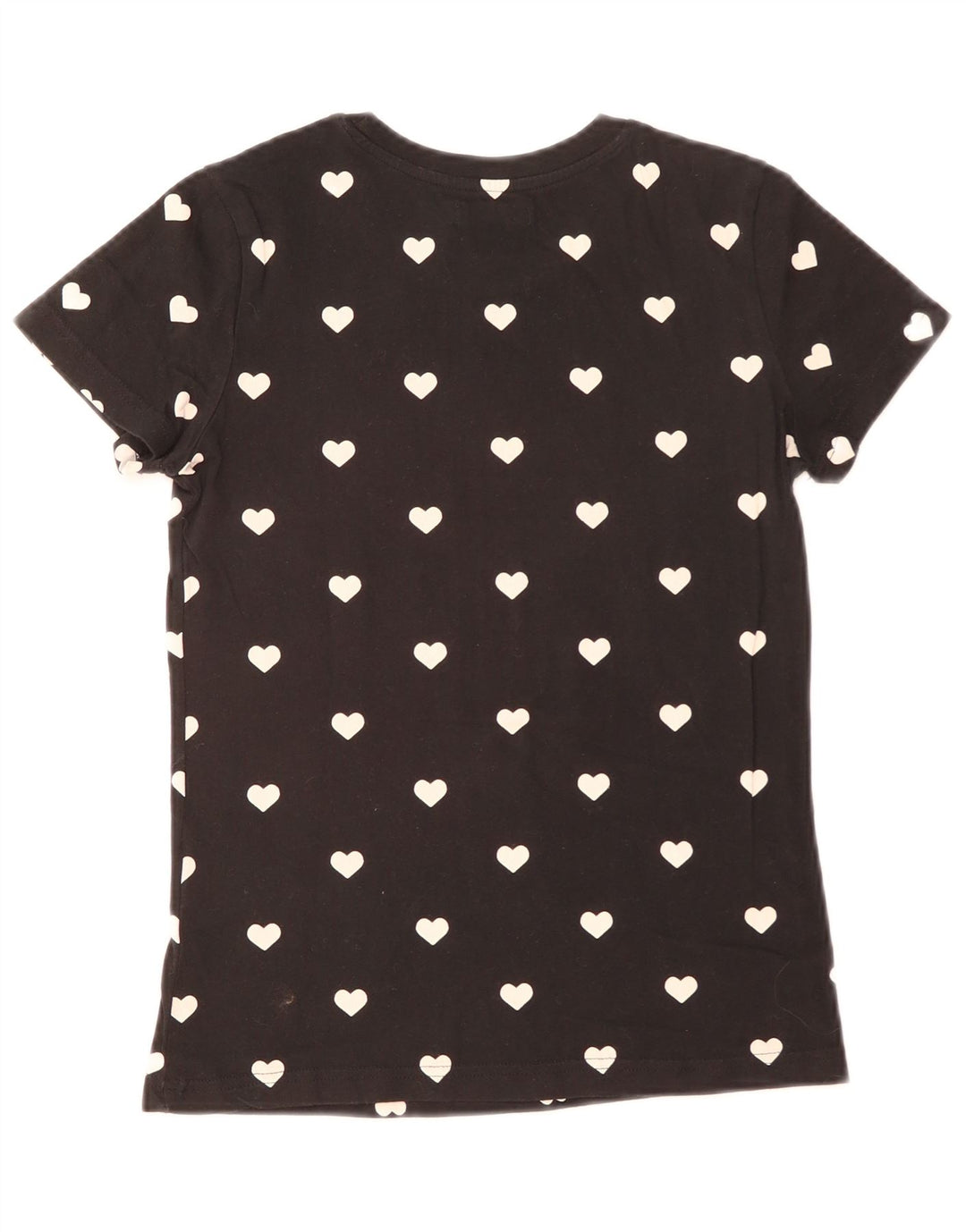 Camiseta gráfica feminina Adidas Top IT 42 algodão geométrico preto médio