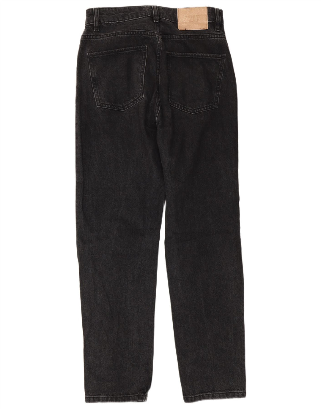 ZARA Jeans retos femininos EU 36 XS W26 L29 preto