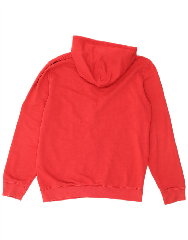 Suéter masculino com capuz e zíper gráfico CHAMPION XL vermelho