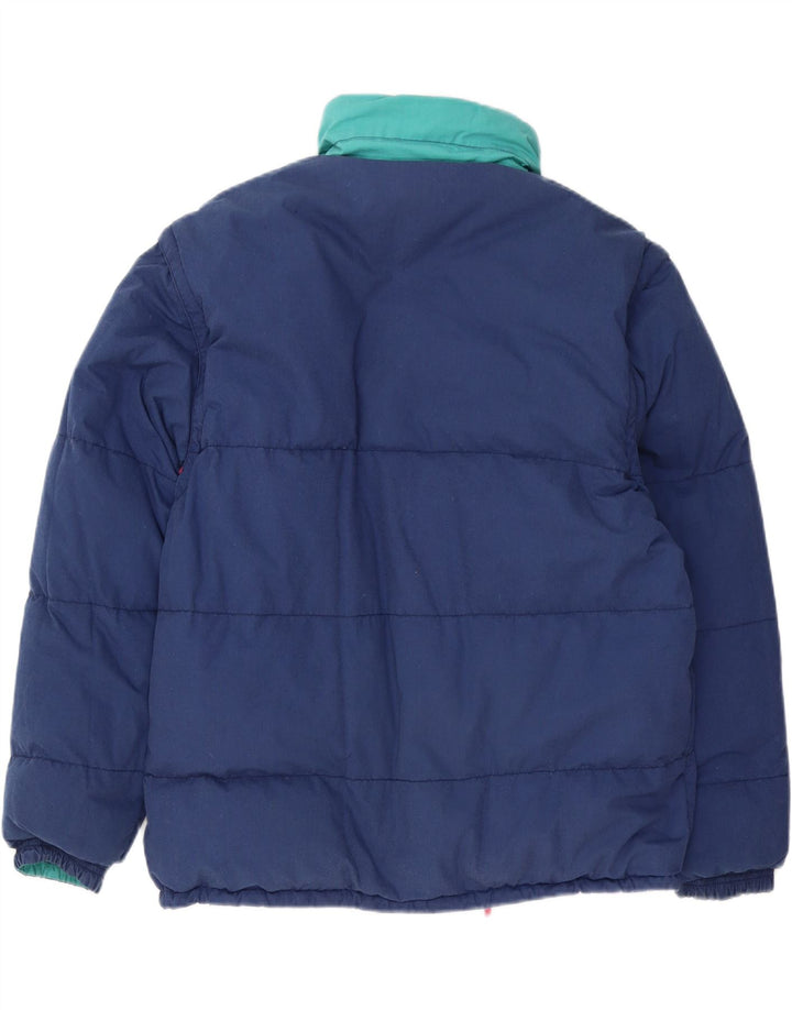 Jaqueta acolchoada masculina MC Kee UK 38 bloco colorido médio multicolorido