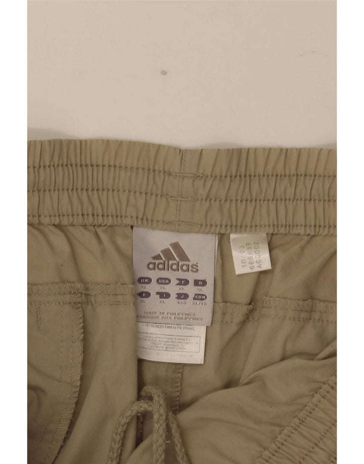 Calça Adidas Mens Capri Treino XL Bege Poliéster