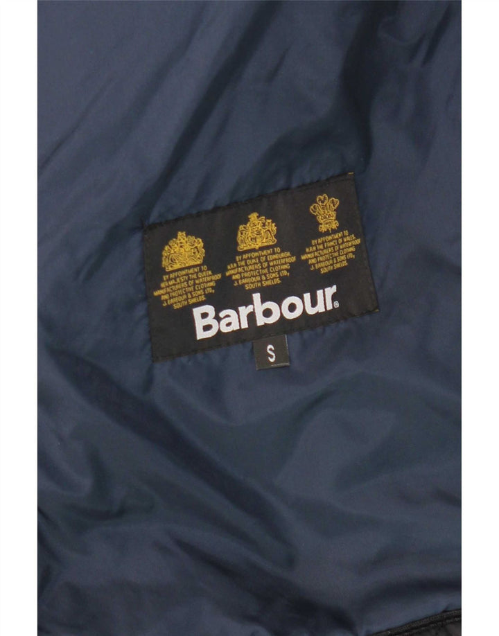 Jaqueta acolchoada masculina Barbour UK 36 pequena azul marinho