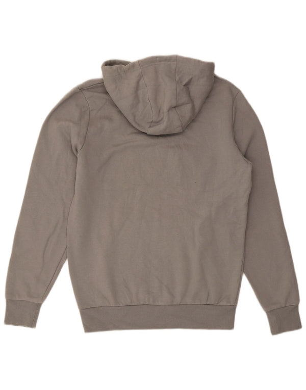ELLESSE Suéter masculino com capuz e algodão cinza médio