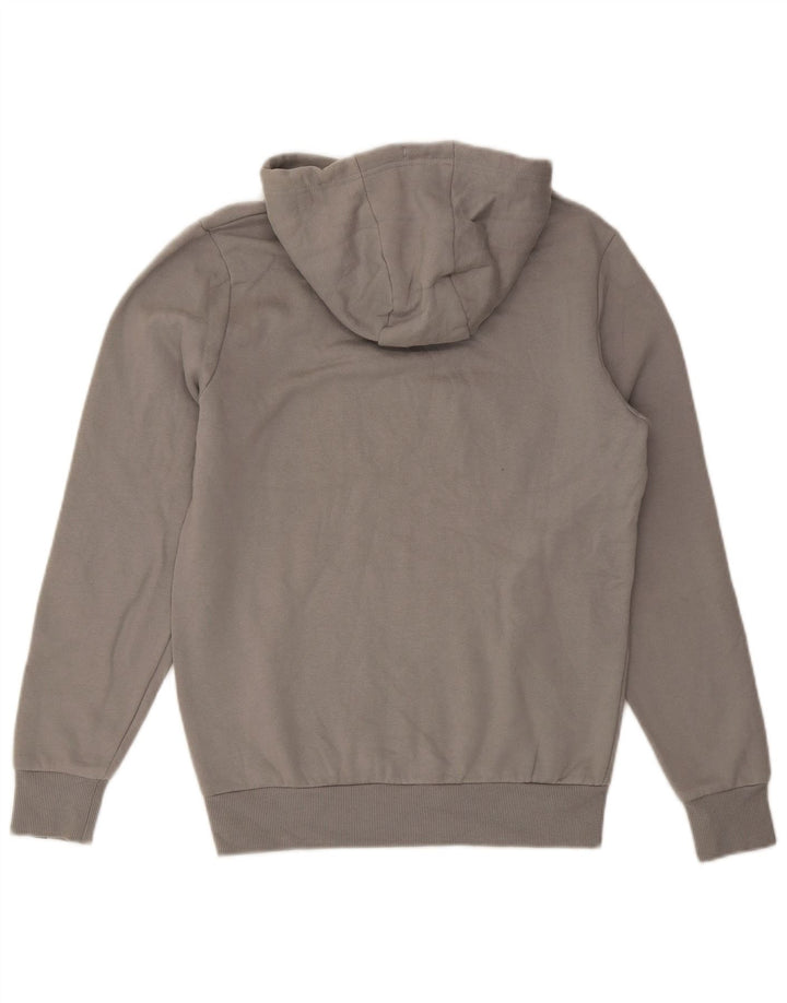 ELLESSE Suéter masculino com capuz e algodão cinza médio