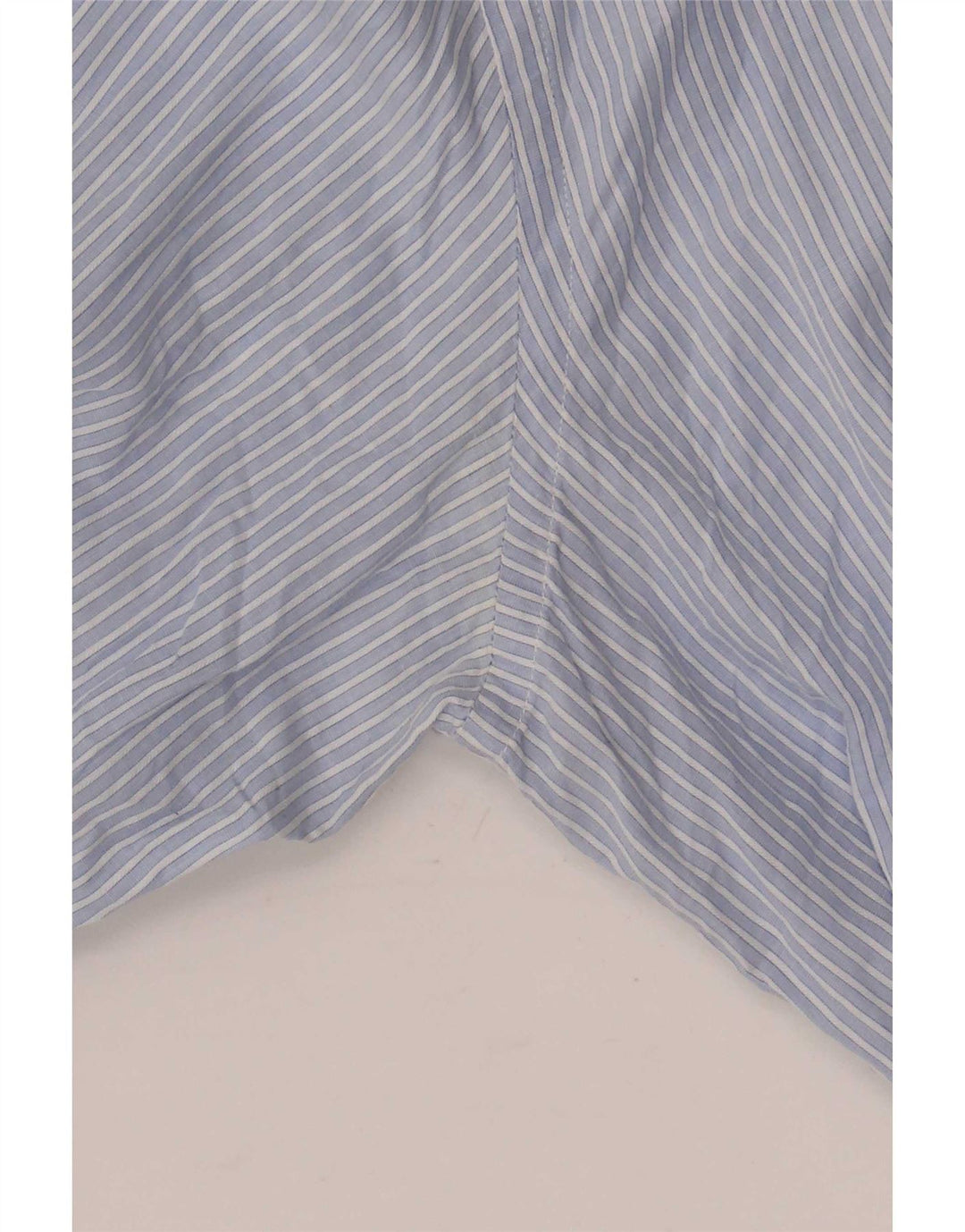 Camisa masculina Massimo Dutti tamanho 44 17 1/2 XL listra azul