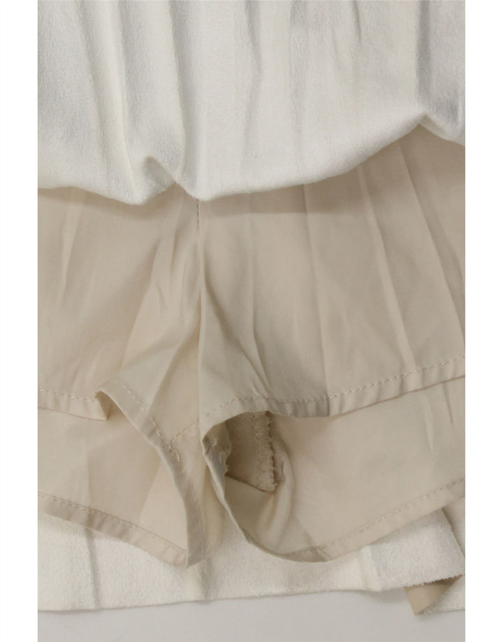 ZARA Womens Skort Médio W28 Bege