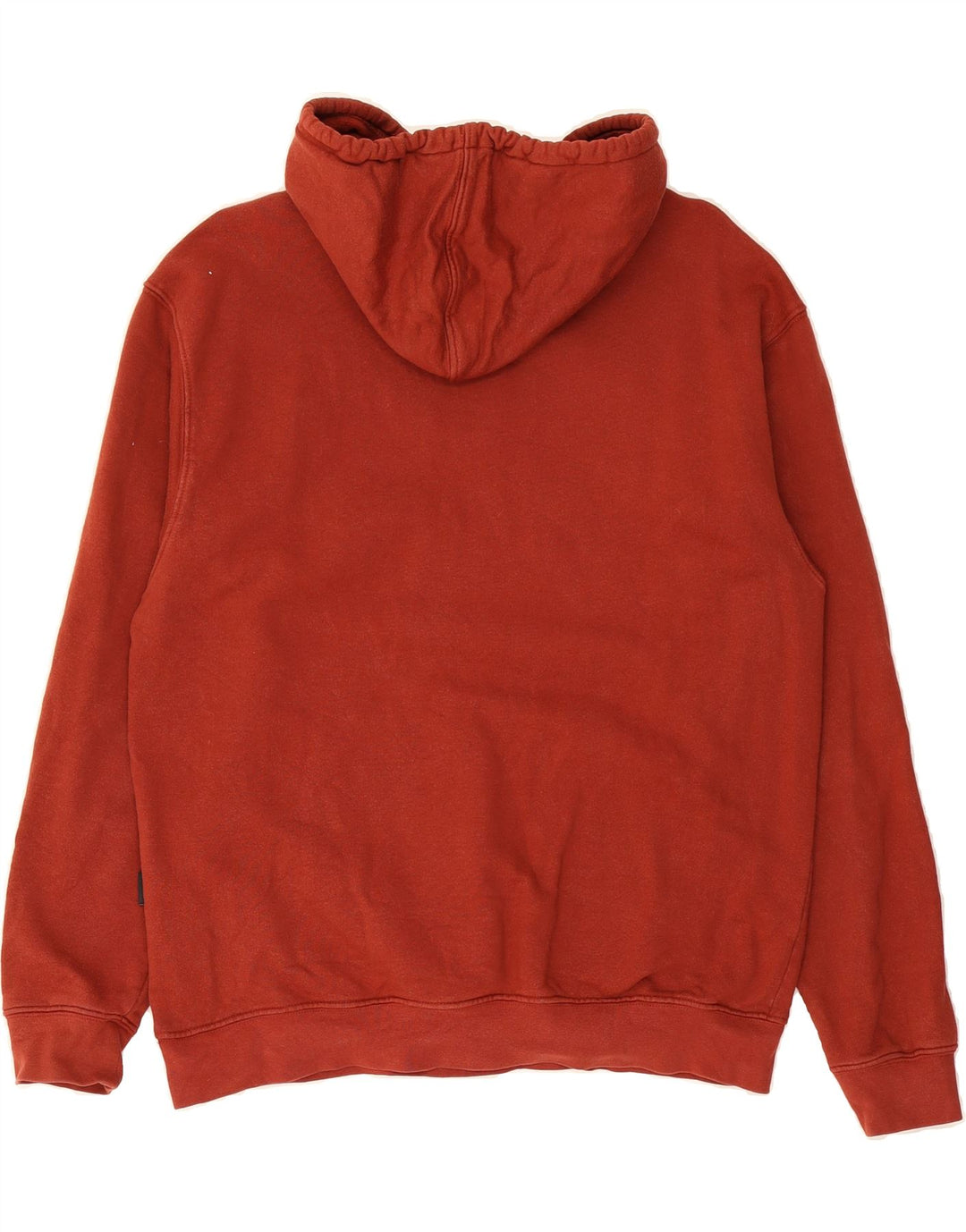 JACK WOLFSKIN Mens Graphic Hoodie Jumper Small Orange Cotton Vintage Jack Wolfskin and Second-Hand Jack Wolfskin from Messina Hembry 