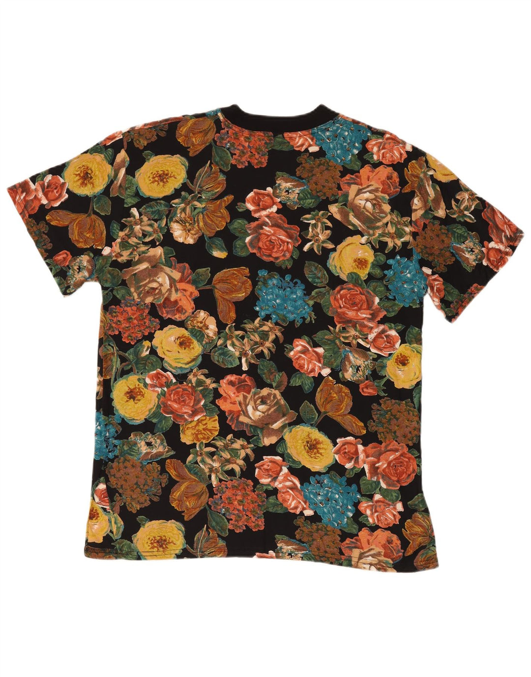 Blusa feminina Topazio UK 14 média viscose floral multicolorida