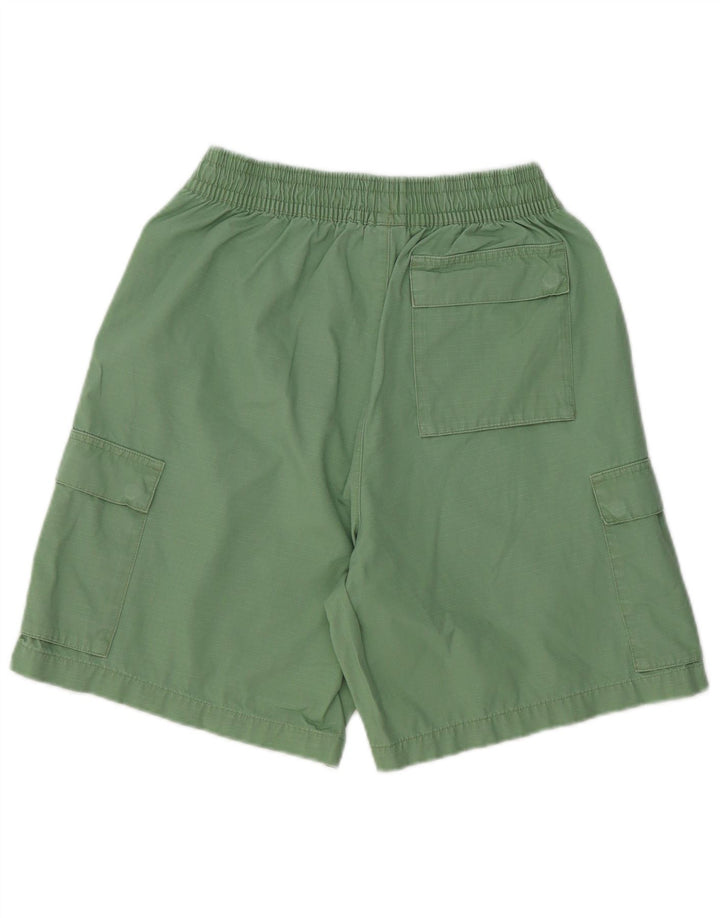 Nike Mens Cargo Shorts Pequeno S27 Algodão Verde