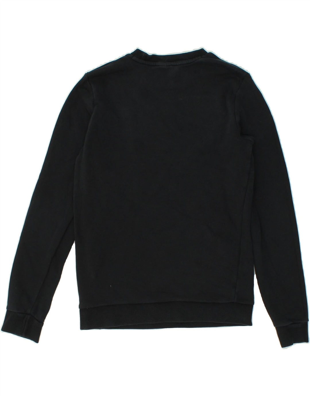 PUMA Boys Graphic Sweatshirt Jumper 13-14 Years Black Cotton Vintage Puma and Second-Hand Puma from Messina Hembry 