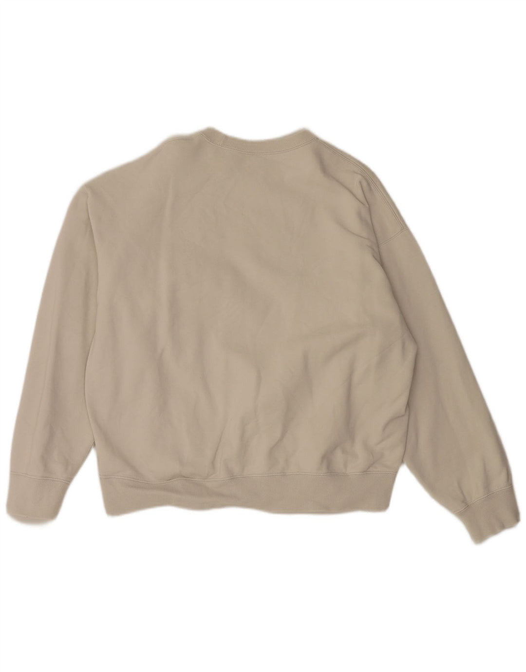 Nike moletom masculino jumper grande algodão bege
