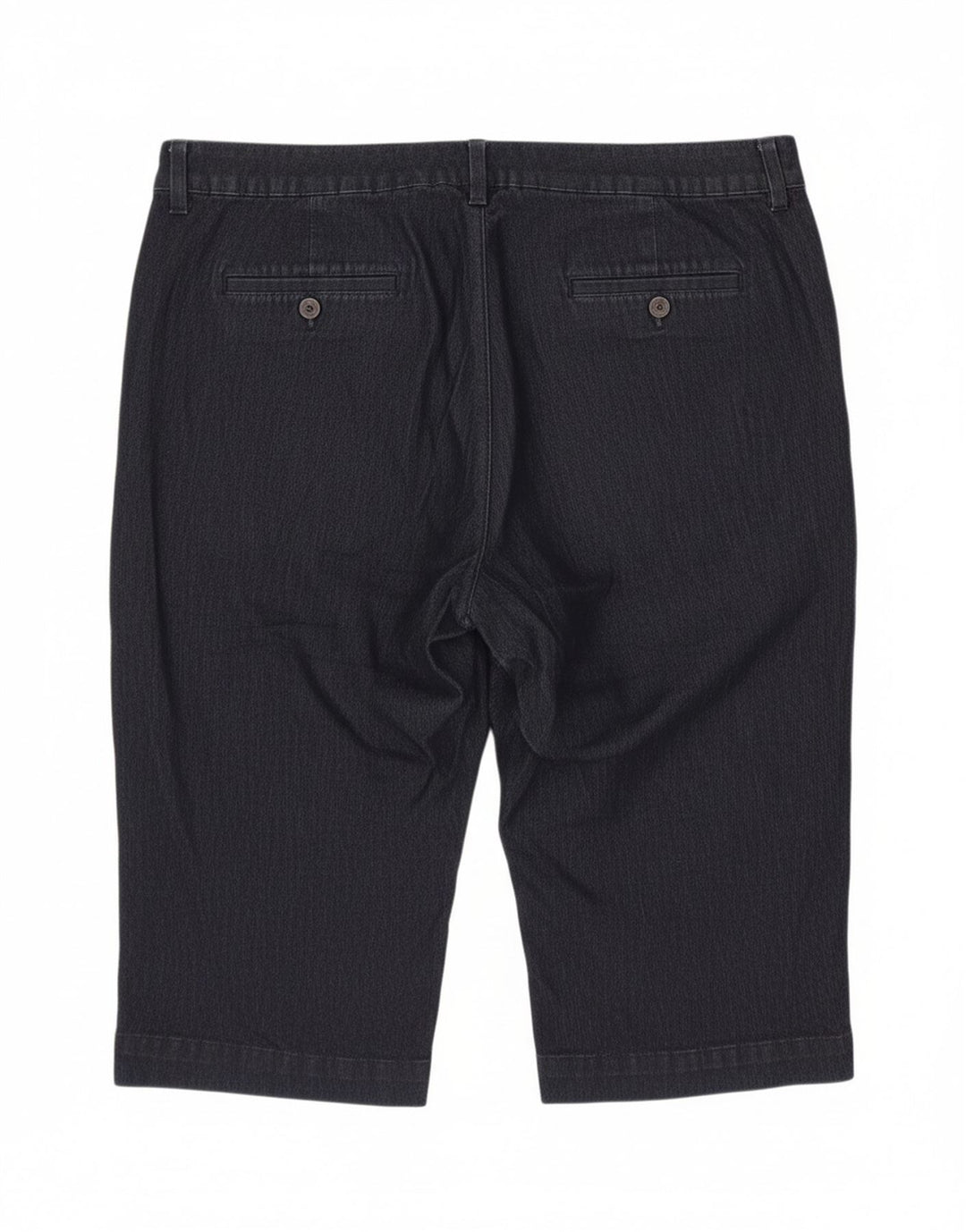 Bermuda jeans feminina LEE EUA 20 3XL W40 algodão azul