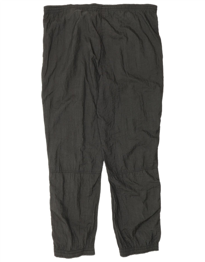 Calça de treino masculina Reebok Joggers grande nylon preto