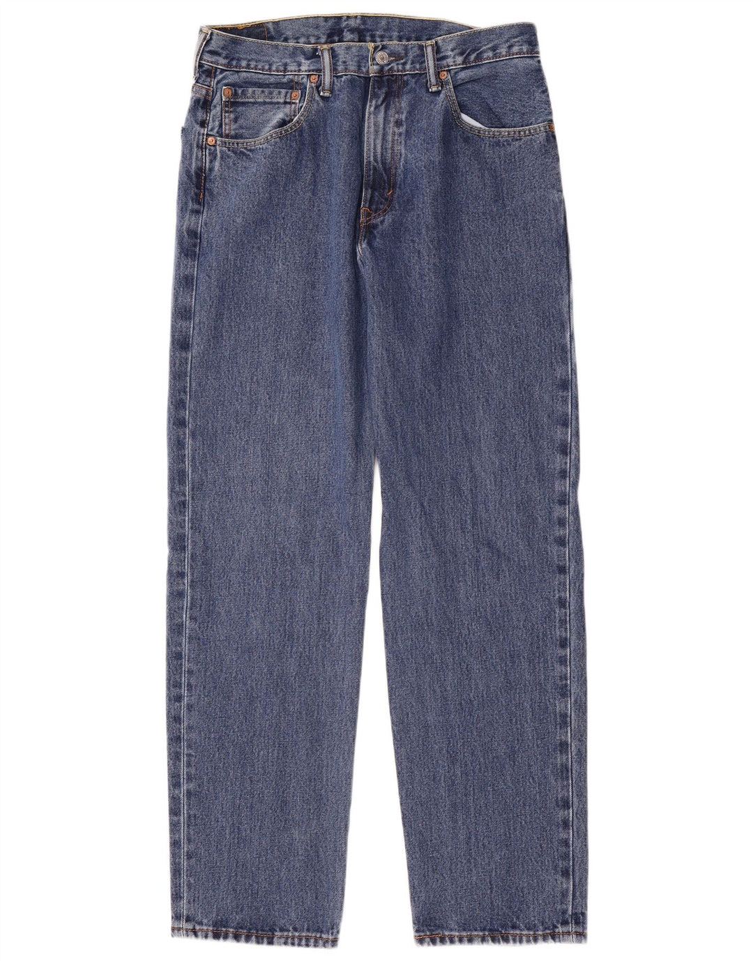 LEVI'S Masculino 550 Relaxed Fit Straight Jeans W34 L34 Azul Algodão