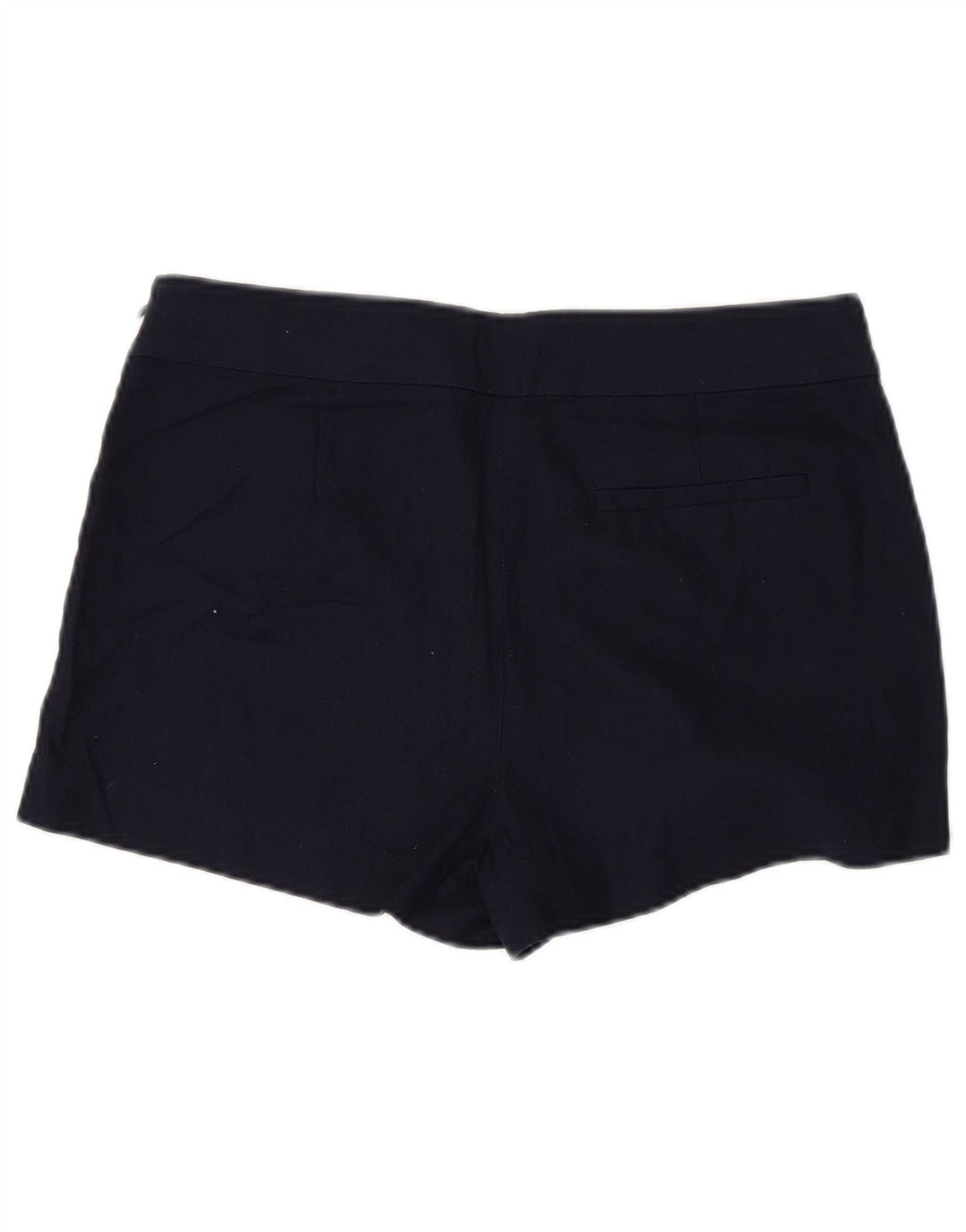 Calça quente feminina J. Crew EUA 10 grande W32 algodão azul marinho